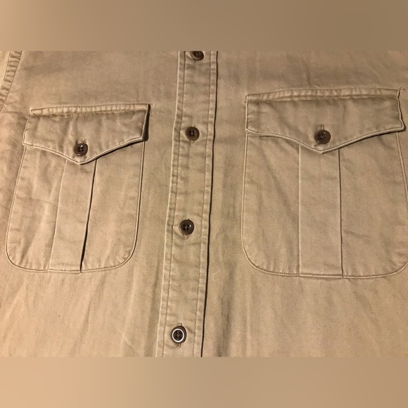 Vintage Ralph Lauren Polo RLPC Sportsman FISHING DOG HUNTING Shirt L Rlx Rod Usa - Picture 7 of 14